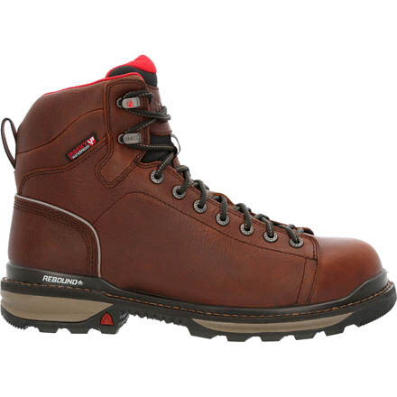 Rocky Rams Horn Comp Toe Waterproof Lace to Toe Work Boot RKK0355