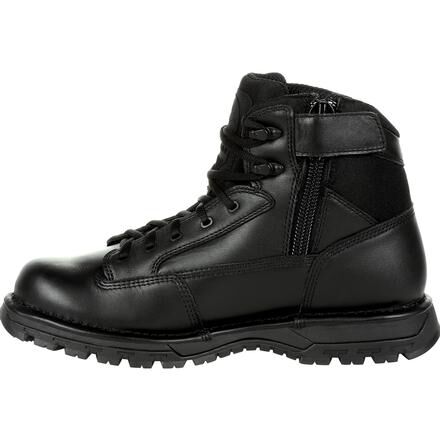 Waterproof boots with side zipper on sale