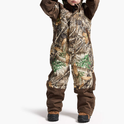 Rocky ProHunter Youth Waterproof Camo Coverall, Realtree Edge, large