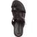4EurSole Cool Walk Women's Toe Ring Black Flat Sandal, , large