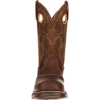 Rocky Original Ride Steel Toe Western Work Boot, , large