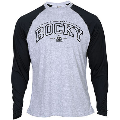 Rocky Logo Long-Sleeve Raglan T-Shirt, , large
