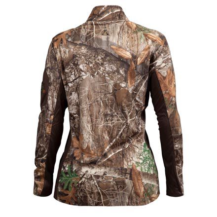 Rocky Women s SilentHunter 1 4 Zip Camo Shirt
