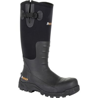 Rocky Sport Pro Steel Toe Rubber Work Boot, , large