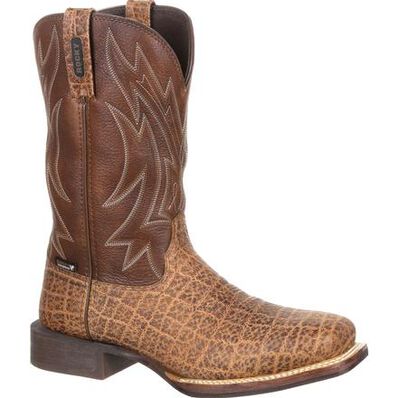 Rocky Dakota Ridge Steel Toe Waterproof Pull-On Western Boot, , large