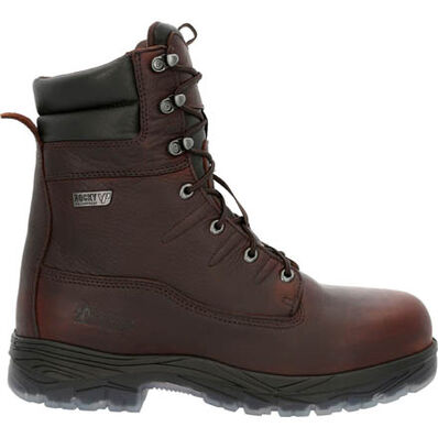 Rocky Forge 8 Inch Composite Toe Waterproof Work Boot, , large
