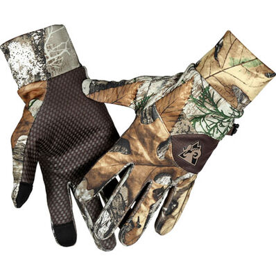 Rocky Women's Moisture Wicking Camo Gloves, Realtree Edge, large