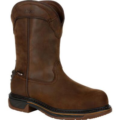 Rocky Iron Skull Composite Toe Waterproof Western Boot, , large