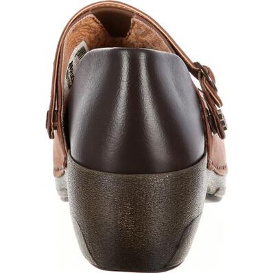 4EurSole Inspire Me Women's Studded Leather Clog, , large