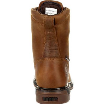 Rocky Original Ride FLX Composite Waterproof Lace Up Western Boot, , large