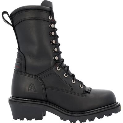Rocky Code Red Hotshot Logger Fire Boot, , large