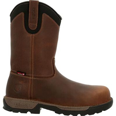 Rocky Legacy 32 Composite Toe Waterproof Pull-On Work Boot, , large