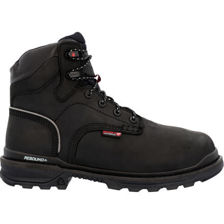 Black composite hotsell toe boots
