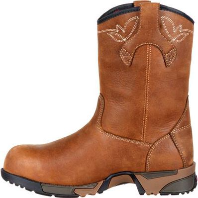 Rocky Aztec Women's Composite Toe Waterproof Work Pull-on Boot, , large