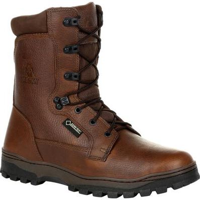 Rocky Outback Plain Toe 8 Inch GORE-TEX® Waterproof Outdoor Boot, RKS0476