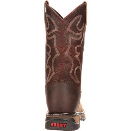 Rocky branson roper sales steel toe boots