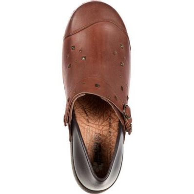 4EurSole Inspire Me Women's Studded Leather Clog, , large