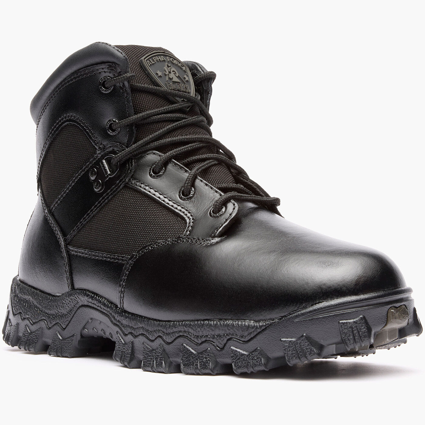 Rocky Alpha Force 6 inch Public Service Boots | Buy Black