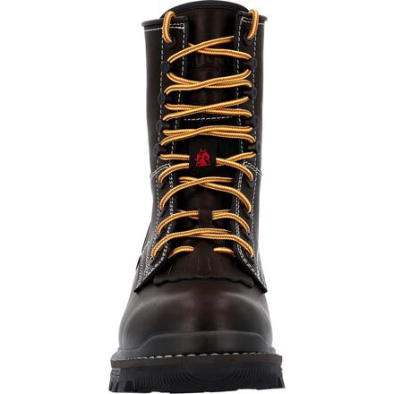 Logger steel toe work boots new arrivals