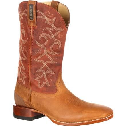 Rocky cowboy work boots on sale