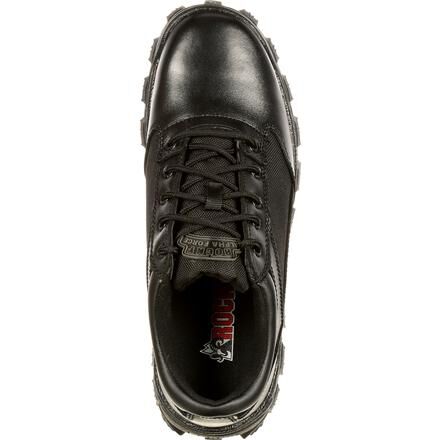 Rocky Alpha Force Men s Black Public Service Oxford Shoe FQ0002168
