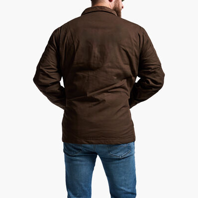 Rocky Worksmart Collared Ranch Coat, Demitasse, large