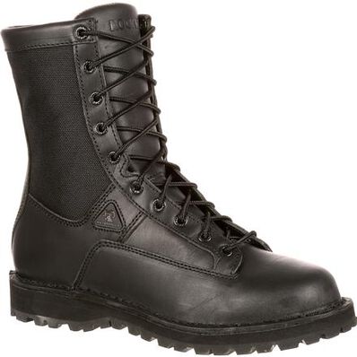 Rocky Portland Lace-to-Toe Waterproof Public Service Boots, , large