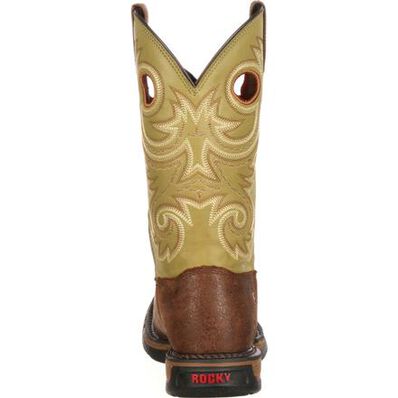 Rocky Long Range Steel Toe Western Boot, , large