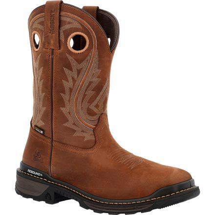 Rocky Rams Horn Waterproof Composite Toe Western Boot RKW0421