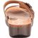 4EurSole Golden Day Women's Brown Leather Slide, , large