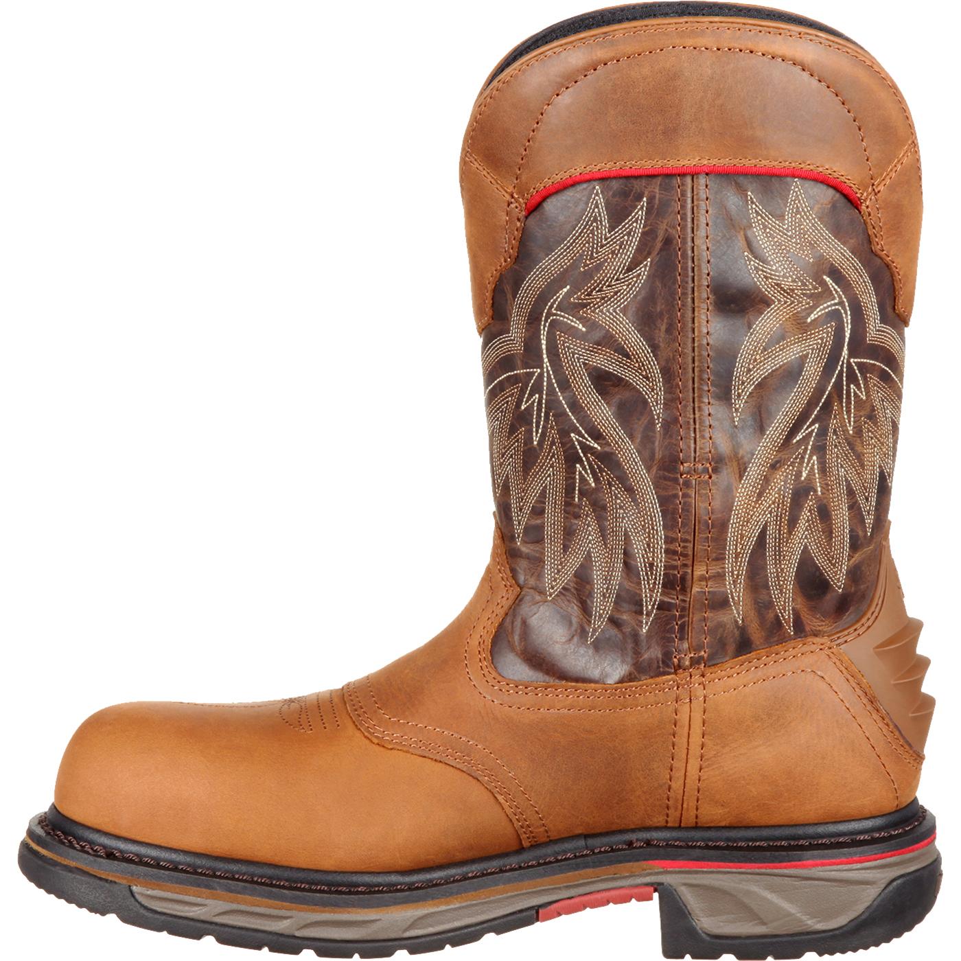 comfortable mens cowboy boots rocky iron skull s comfortable composite toe brown comfortable mens cowboy boots rocky iron skull s comfortable composite toe brown