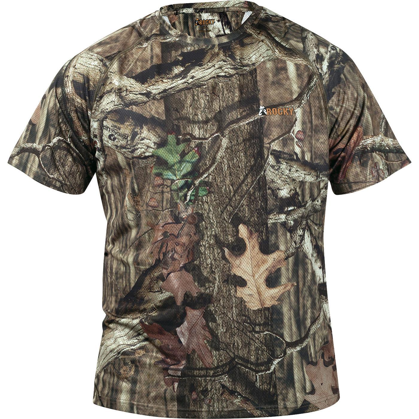 Rocky Arid Light: Men's Short-Sleeve Camouflage T-Shirt