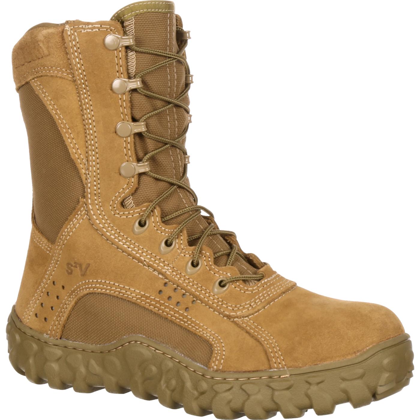 army boots brown