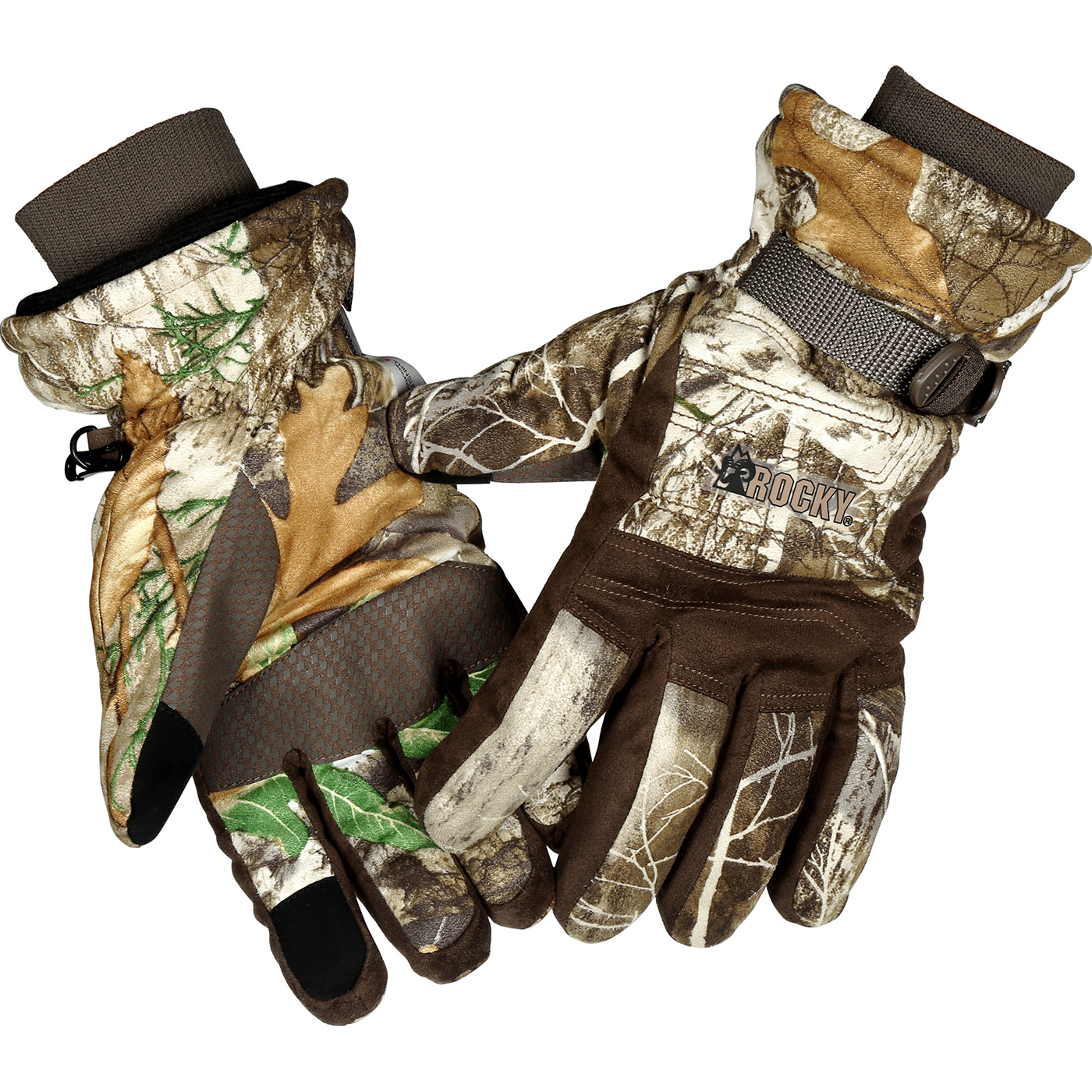 Rocky Men's Moisture-Wicking Camo Gloves, HW00245