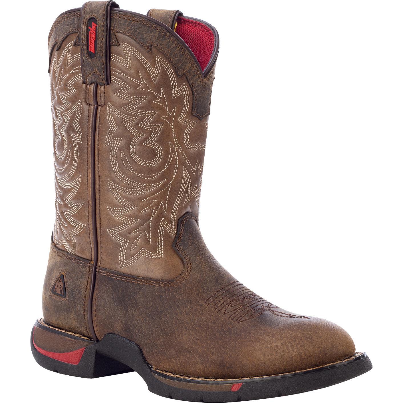 Rocky Kid s 8 Long Range Round Toe Western Boots Style 2573
