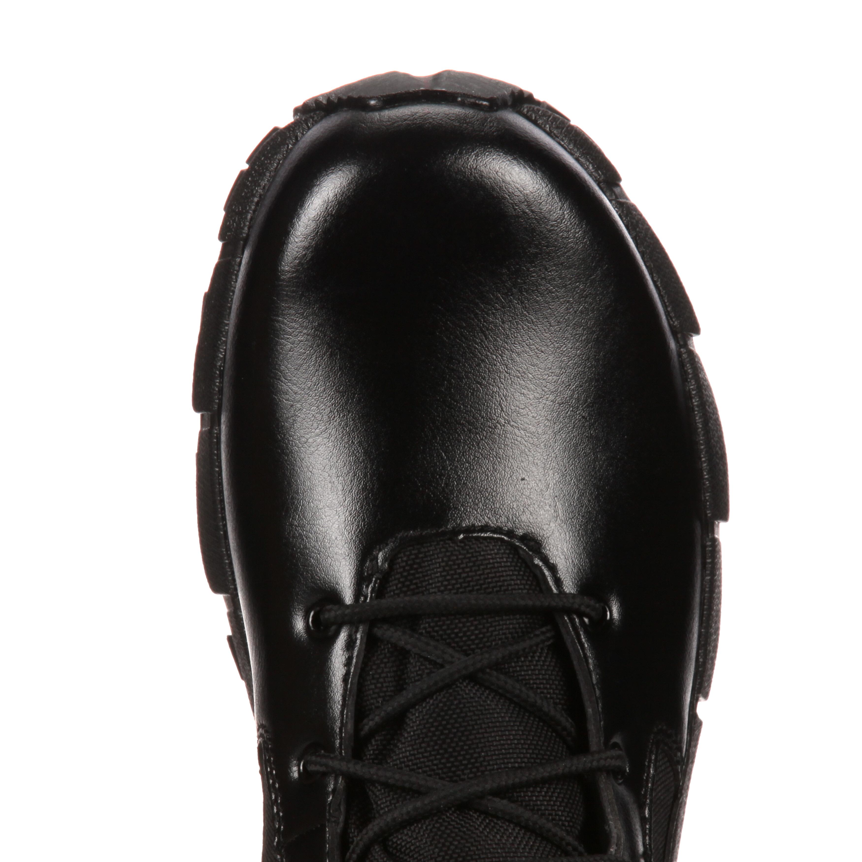 black polishable shoes