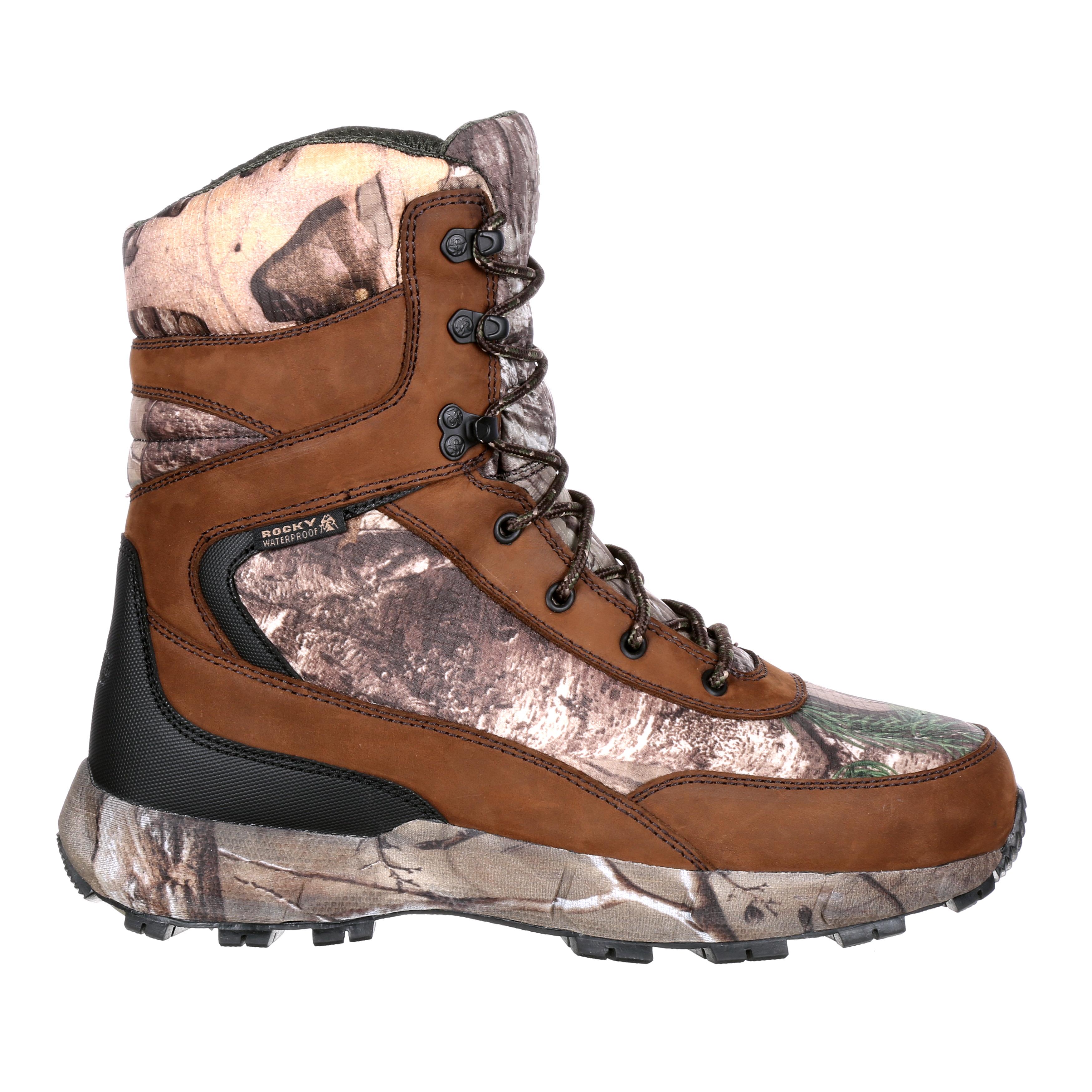 rocky broadhead waterproof 800g insulated outdoor boot
