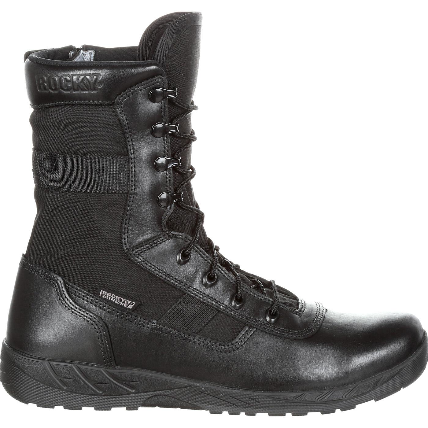 rocky boots zipper