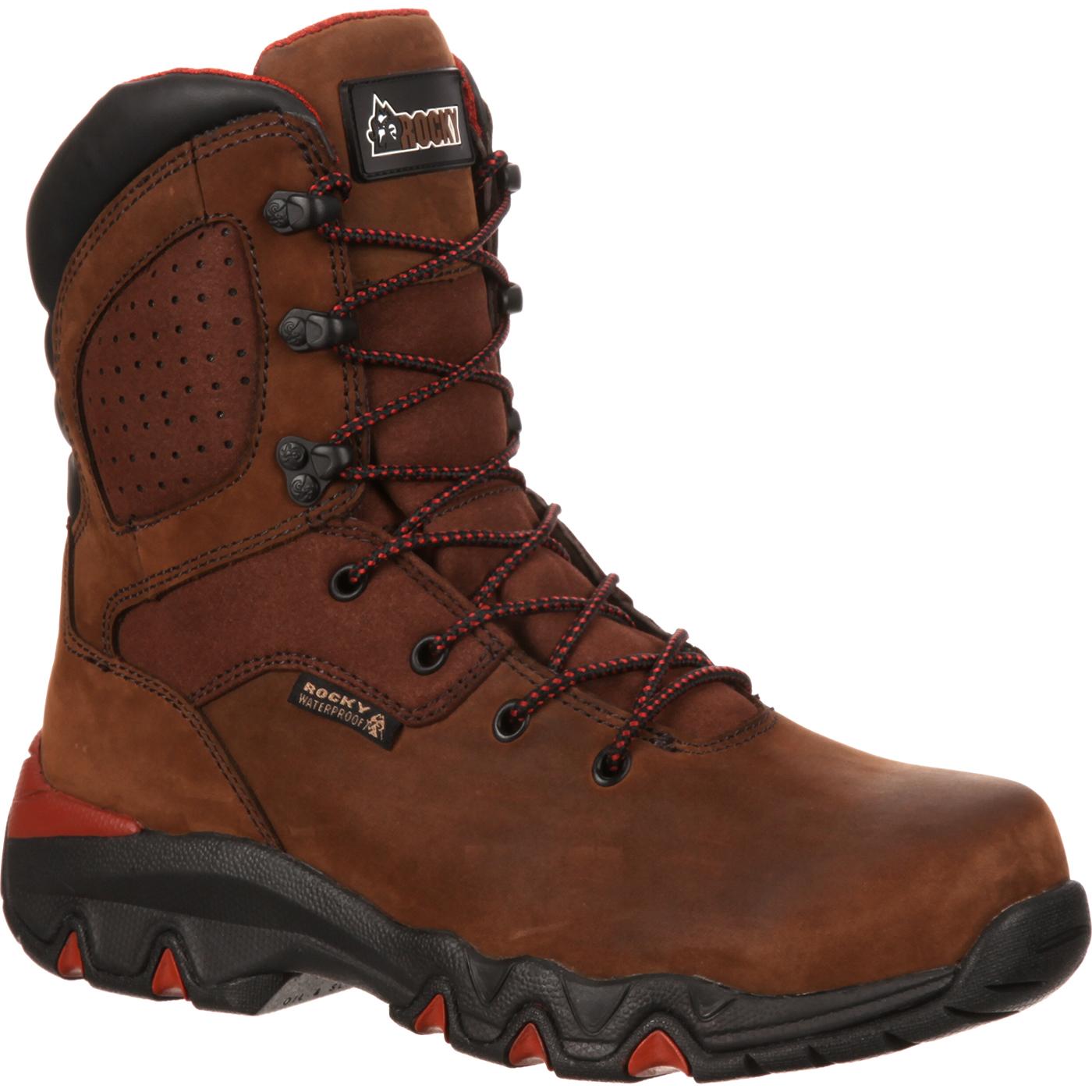 Rocky Bigfoot Steel Toe Waterproof Work Boots, #RKYK065
