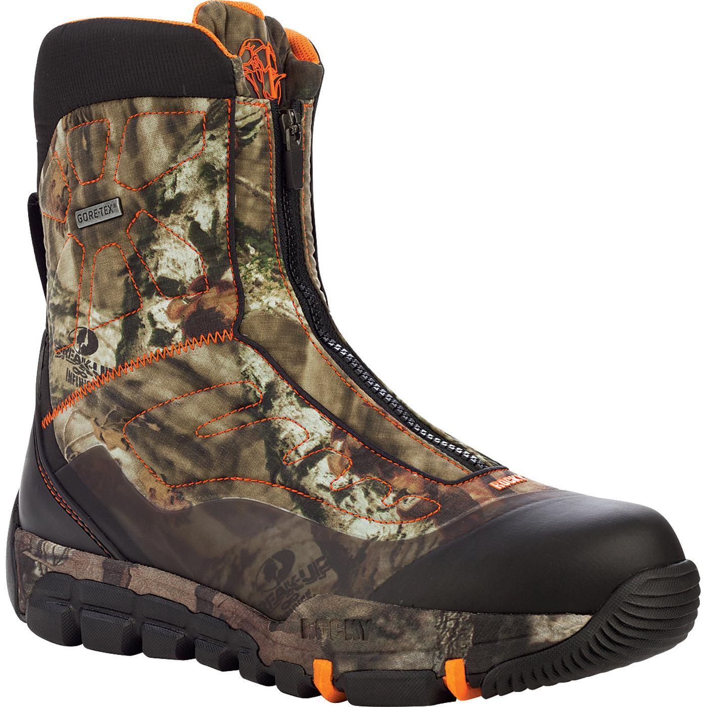 insulated camo hunting boots