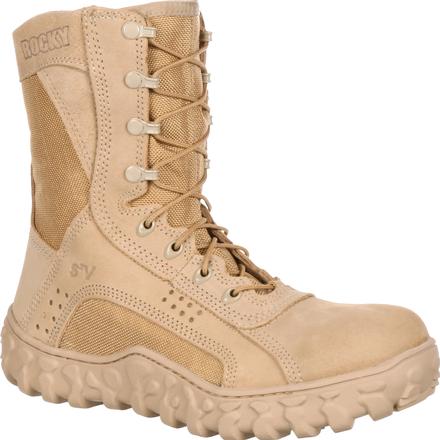 Rocky S2V Comfortable USA-Made Military Boot, FQ0000101