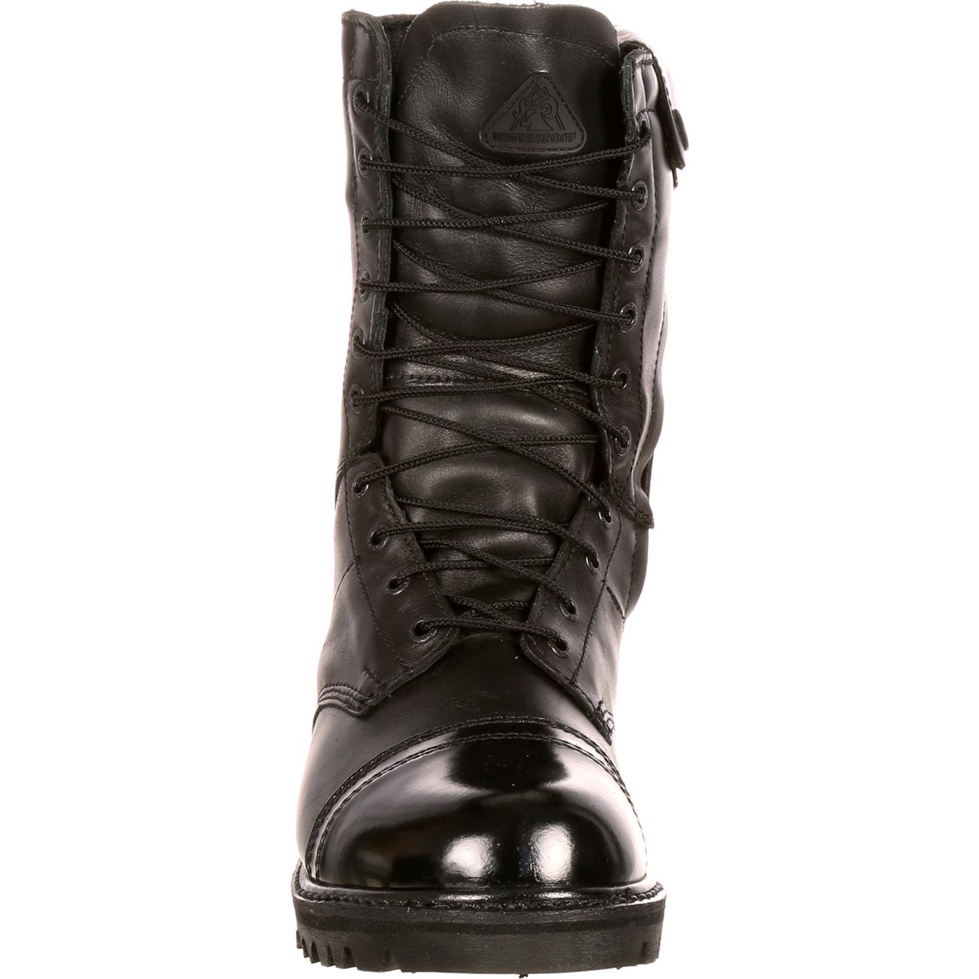 rocky boots zipper