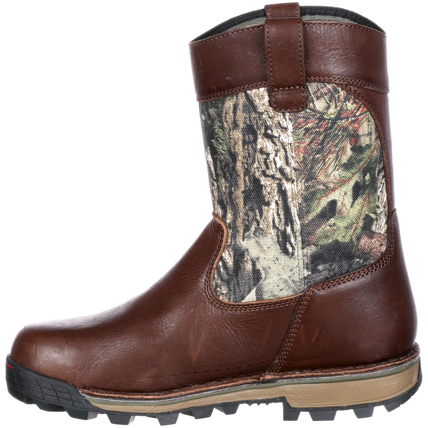 Rocky Traditions: Camo Waterproof Insulated Wellington Boot