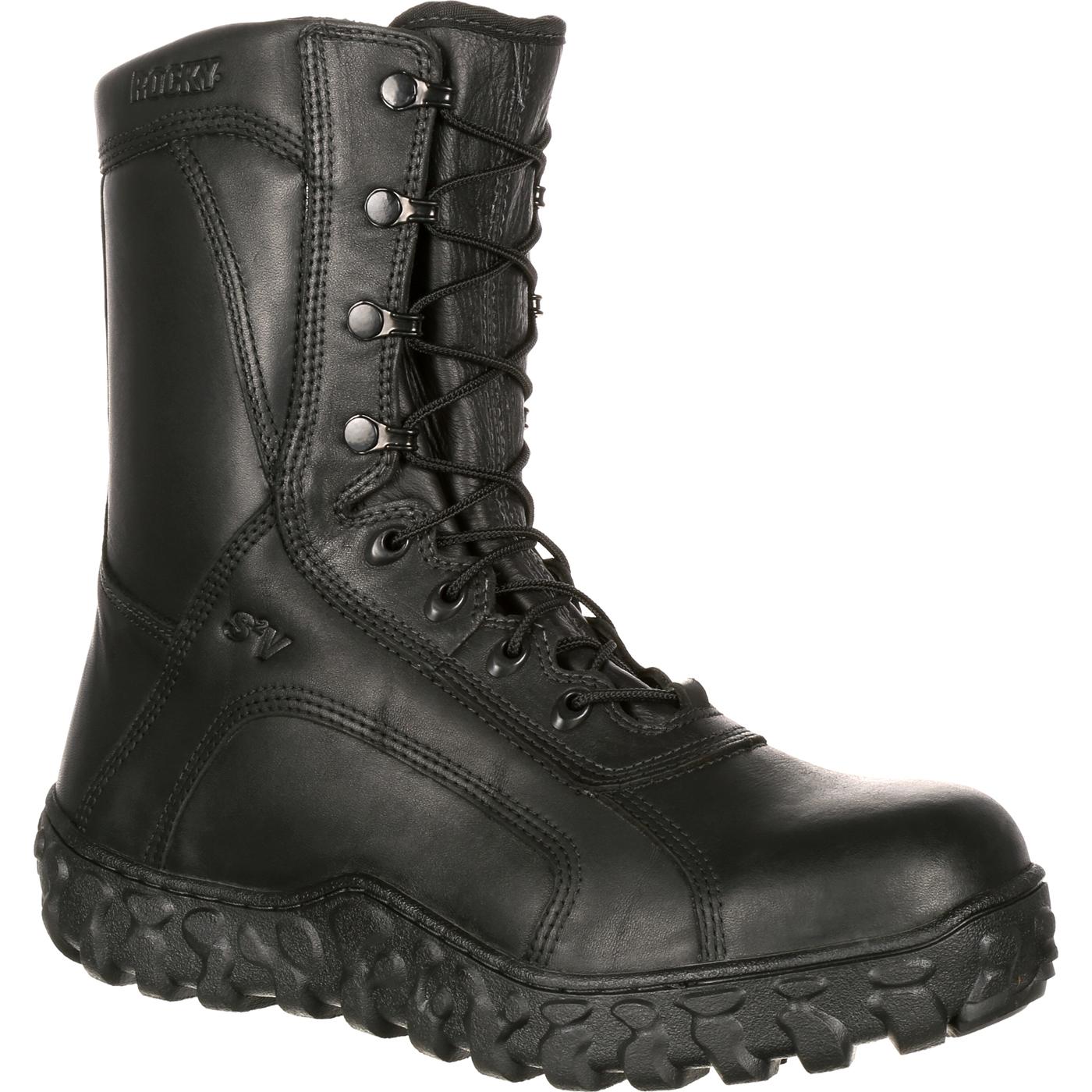 Rocky S2V Steel Toe Tactical Military Boot made in USA