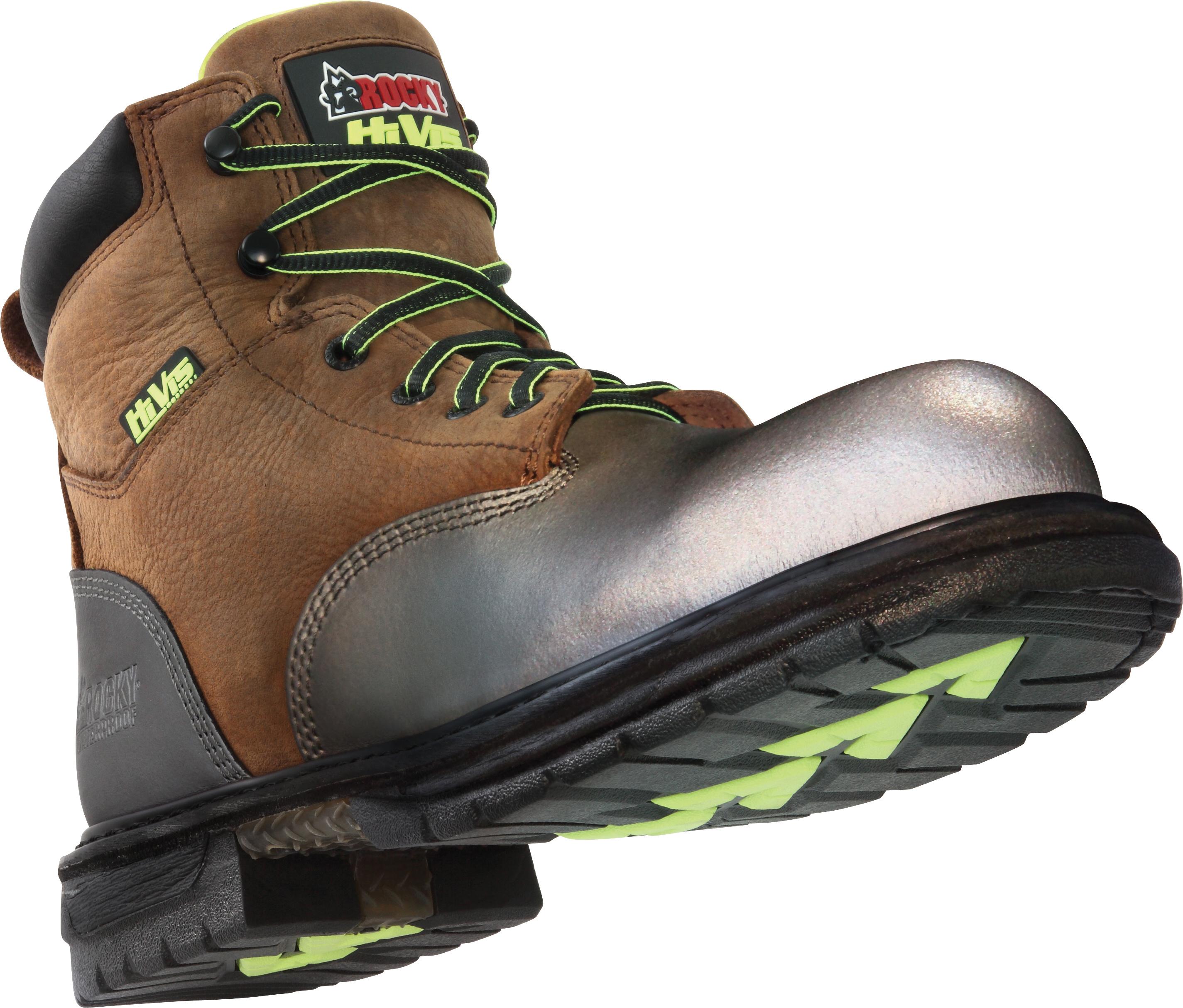 6707 Rocky IronClad Steel Toe HiVis Waterproof Work Shoes #6707 Rocky IronClad Steel Toe HiVis Waterproof Work Shoes