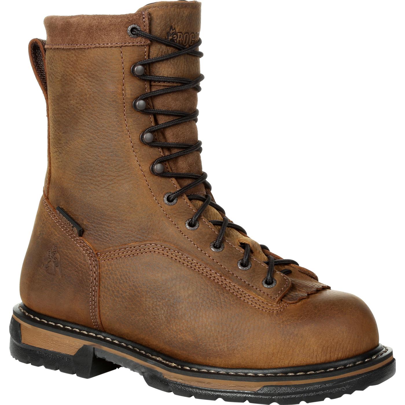 Rocky IronClad Waterproof Steel Toe Work Boot, FQ0006698