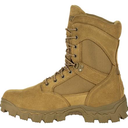rocky alpha force 8 inch zipper boot