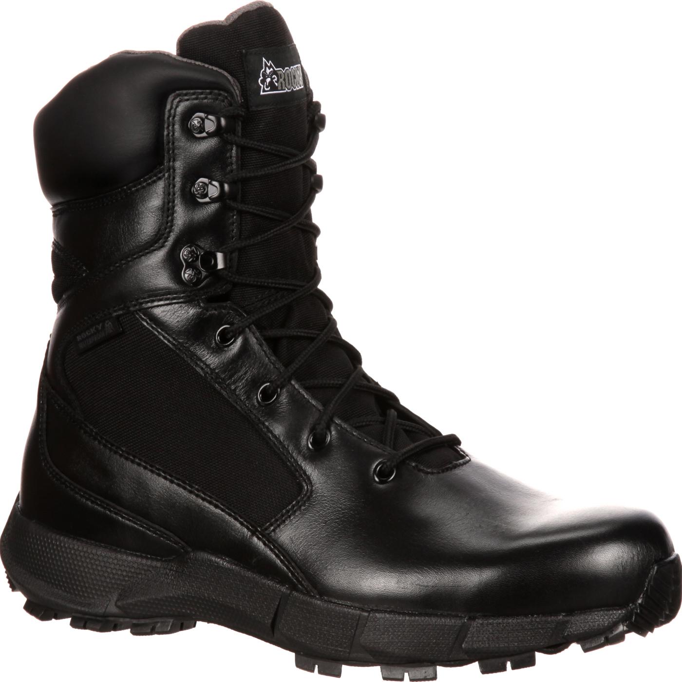 rocky boots zipper