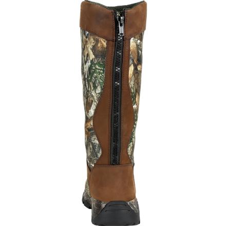 waterproof snake boots with zipper
