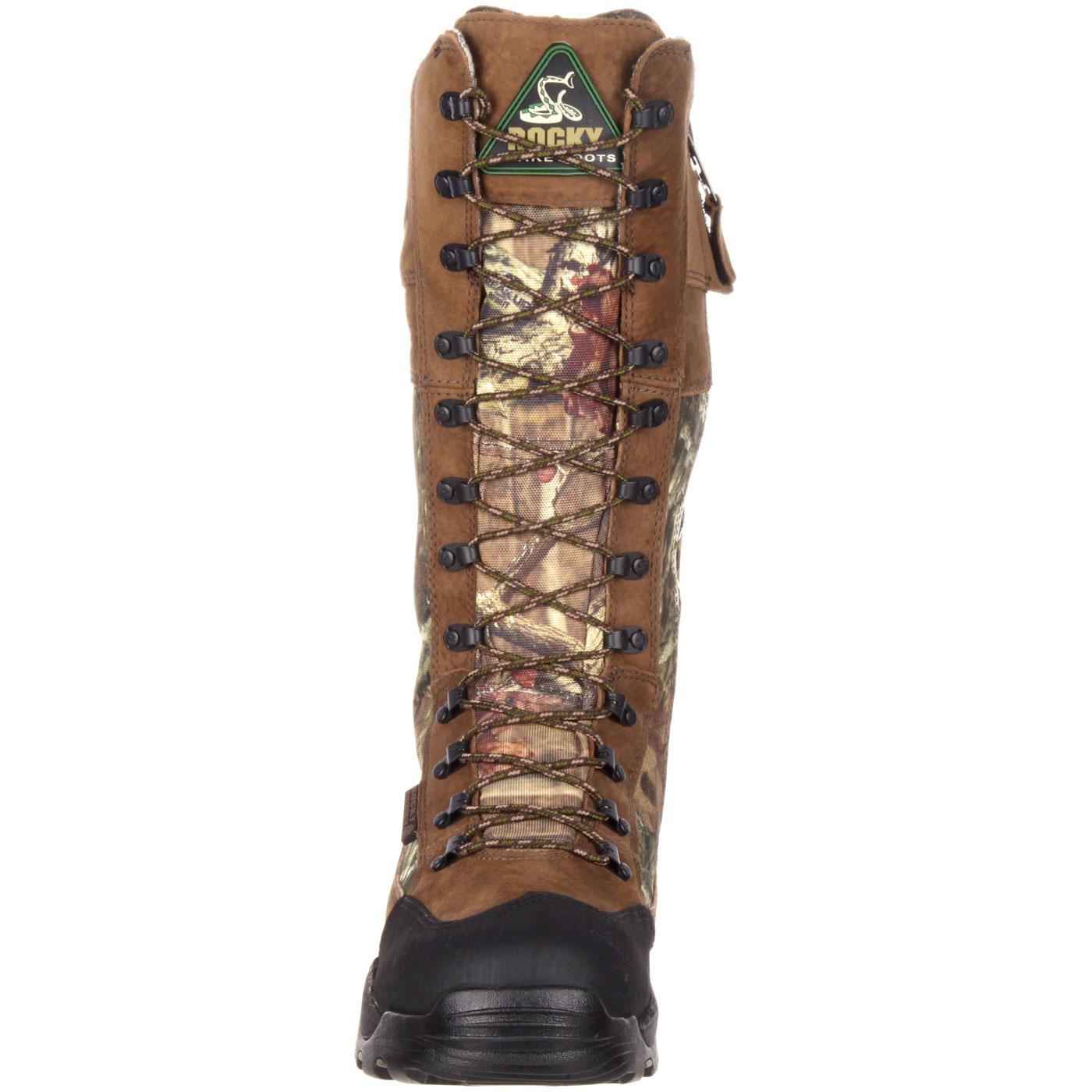 waterproof snake boots with zipper